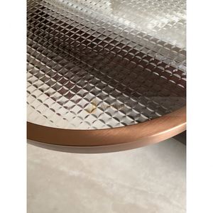 LL383 Paravent mobile multifonctionnel en acier inoxydable durable, imperméable, translucide, design personnalisé, salon, hôtel - Product Image 4