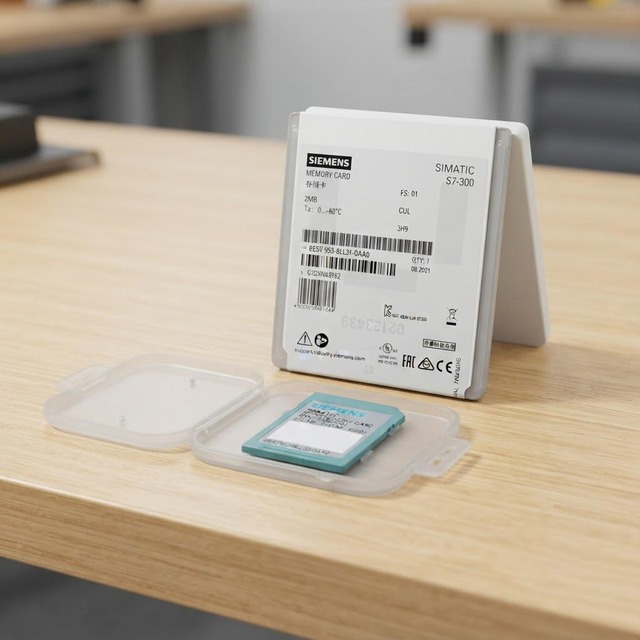 6ES7953-8LJ20-0AA0 Siemens SIMATIC S7 PLC Memory Card | 512KB Non-volatile Flash 3.3V DC CE//RoHS Certified Industrial Control