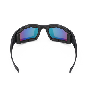 Gafas de seguridad tácticas con montura completa, lentes de policarbonato antirrayas, montura TR90 para protección contra el polvo en sitios de construcción - Product Image 2