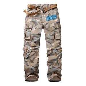 Pantalones Cargo Unisex de Lona Impermeable de Secado Rápido con Múltiples Bolsillos, Resistentes al Viento y Transpirables para Trabajo al Aire Libre en Invierno - Product Image 1