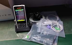 <span class=keywords><strong>Monitor</strong></span> de Sinais Vitais Portátil Mini com Sensor de Oximetria SpO2 e Manguito NIBP, Módulo Médico OEM - Product Image 3