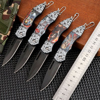 Couteau pliant portable multifonction léger, compagnon idéal pour le camping, la survie, la cuisine et une utilisation tactique