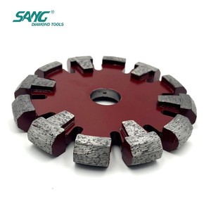 Disque de mortier soudé au laser de 17 <span class=keywords><strong>mm</strong></span> d'épaisseur, lame de scie diamantée pour le pointage des joints, pour la découpe de chauffage au sol par le sol - Product Image 4