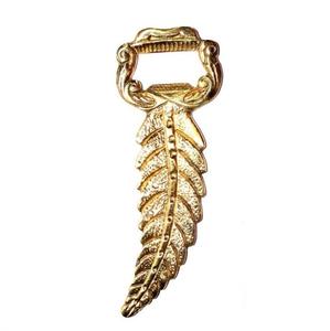 Abrebotellas con mango acanalado en relieve de latón con extremo de concha diseño hecho a mano para Bar restaurante oficina en casa - Product Image 3