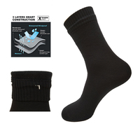 100% imperméable Coolmax Liner respirant Wudu chaussettes imperméables pour musulman WUDU en plein air Trekking ski pêche travail randonnée