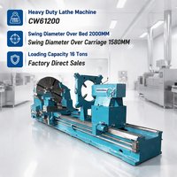 Tour horizontal manuel CW61200 de haute qualité en provenance de Chine, 220/380V, tour robuste pour la vente en gros