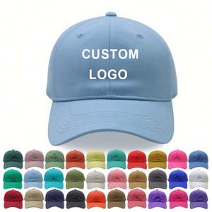 Casquette de baseball en coton personnalisée par le fabricant, casquette de sport vierge, logo brodé, casquette de baseball à 6 panneaux pour hommes et femmes - Product Image 1