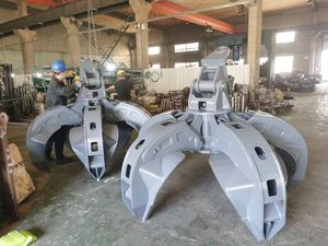 Pinza resistente a buccia d'arancia per escavatori facili rottami metallici e materiali di scarto per le industrie edili e agricole - Product Image 6