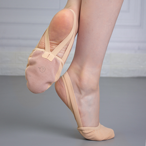 Zapatos de <span class=keywords><strong>Ballet</strong></span> Artísticos Personalizados al por Mayor, Cómodos y Suaves con Suela Media y Tacón Plano para Niñas, para <span class=keywords><strong>Escuelas</strong></span> e Institutos de <span class=keywords><strong>Ballet</strong></span> - Product Image 1