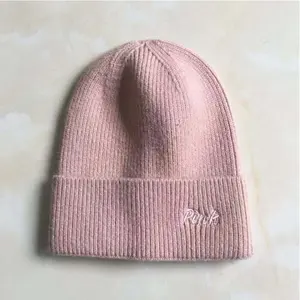 OEM Factory Wholesale Blank Plain Warmth Hats Unisex Acrylic Knitted Winter Bennie Hats