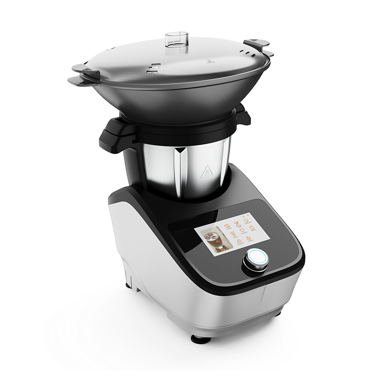 Smart Home Electric Food Processor Multifunctional Thermomixer for Small Kitchen for Chopping Cooking Mixing Household Use