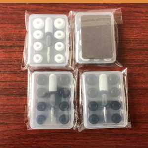 Nouveau produit embouts d'oreille en <span class=keywords><strong>silicone</strong></span> souple pour <span class=keywords><strong>AirPods</strong></span> Pro 2 avec housse pour outil de nettoyage 8 embouts d'oreille - Product Image 2