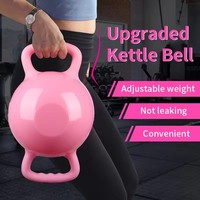CHENGMO SPORTS 2024 Haltère réglable pour femme, fitness, yoga, entraînement minceur, kettlebells remplis d'eau