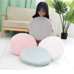 Circular de piel no-Slip asiento de espuma de memoria cojín de sofá decorativo cojín almohada - Product Image 2