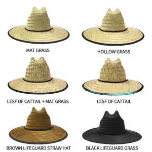 Sombreros Mexicanos de Ala Ancha de Paja Natural de Alta Calidad con Logotipo Personalizado, Sombrero de Paja para Playa, Surf y Protección Solar - Product Image 5