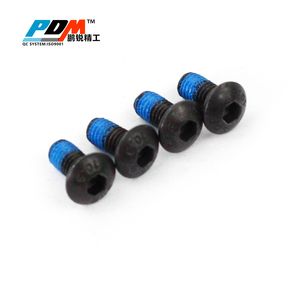 Vis à tête bouton hexagonale en acier 10.9 et 12.9 avec insert en nylon ISO 7380, vis autotaraudeuses à tête bouton de 10 <span class=keywords><strong>mm</strong></span> – Vente en gros - Product Image 1