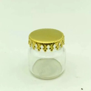 Accessoires de bijouterie DIY, tube droit en verre <span class=keywords><strong>soufflé</strong></span> à la main en résine, pendentif en forme de bouchon de bouteille, couvercle en verre pour pendentif - Product Image 6