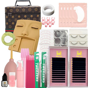 Kits Profesionales de Extensiones de Pestañas Individuales al por Mayor Suministros de Lujo PBT Prémium Kit de Pestañas de Lujo Hecho a Mano con Marca Propia - Product Image 2