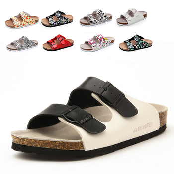CUSTOM Sandalias De Verano Children Size to Adult Size Family Footwear Kids Cork Platform Flat Sole Sandal for Men
