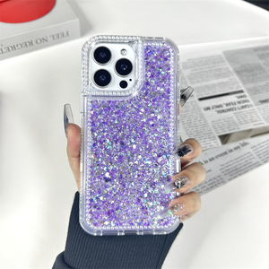 <span class=keywords><strong>Funda</strong></span> de Teléfono de Lujo con Diseño Exquisito de Perlas para Chicas, Triple Protección para OPP A6 X 4G/5G - Product Image 2