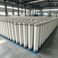 Cartouche filtrante anti-poussière pour silo à ciment industriel Hua Hang, compatible WAM, élément de collecte en plastique pour centrales à béton