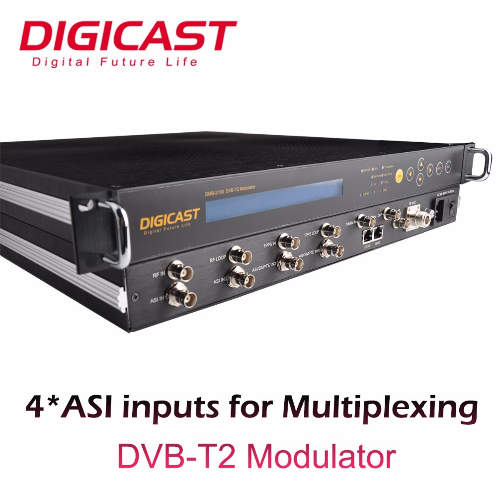 DVB-T2 Modulateur pour Équipement de Diffusion De TÉLÉVISION Numérique DVB T2 Modulateur CATV Modulateur RF