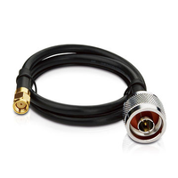 Câble coaxial RF à faible perte RG58 50 ohms pour communication par antenne