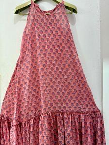 100% pur coton imprimé à la main Gardenia Floral Kimono doux jaune Pastel rose maison Robe de chambre doux dentelle tissu - Product Image 4