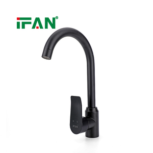 <span class=keywords><strong>Robinet</strong></span> de <span class=keywords><strong>cuisine</strong></span> IFAN en acier inoxydable 201 de haute qualité, raccords de salle de bain à grand rayon de courbure, 1/2 po - Product Image 3