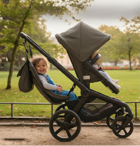 Alternative <b>Hammock</b> Seat Attachment Double Stroller Tandem Stroller double stroller infant and toddler <b>Hammock</b> Seat Attachment - Product Image 4