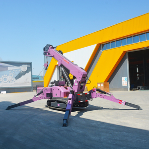 <span class=keywords><strong>Grue</strong></span> araignée télescopique de 1, 3, 5 et 8 tonnes, mini-<span class=keywords><strong>grue</strong></span> <span class=keywords><strong>mobile</strong></span> sur chenilles, hauteur de levage de 10 m, garantie de 2 ans - Product Image 2