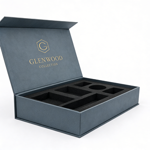 Eco Friendly Folding Rigid Box <b>Packaging</b> for Consumer Electronics Accessories Recycled <b>Materials</b> - Product Image 6