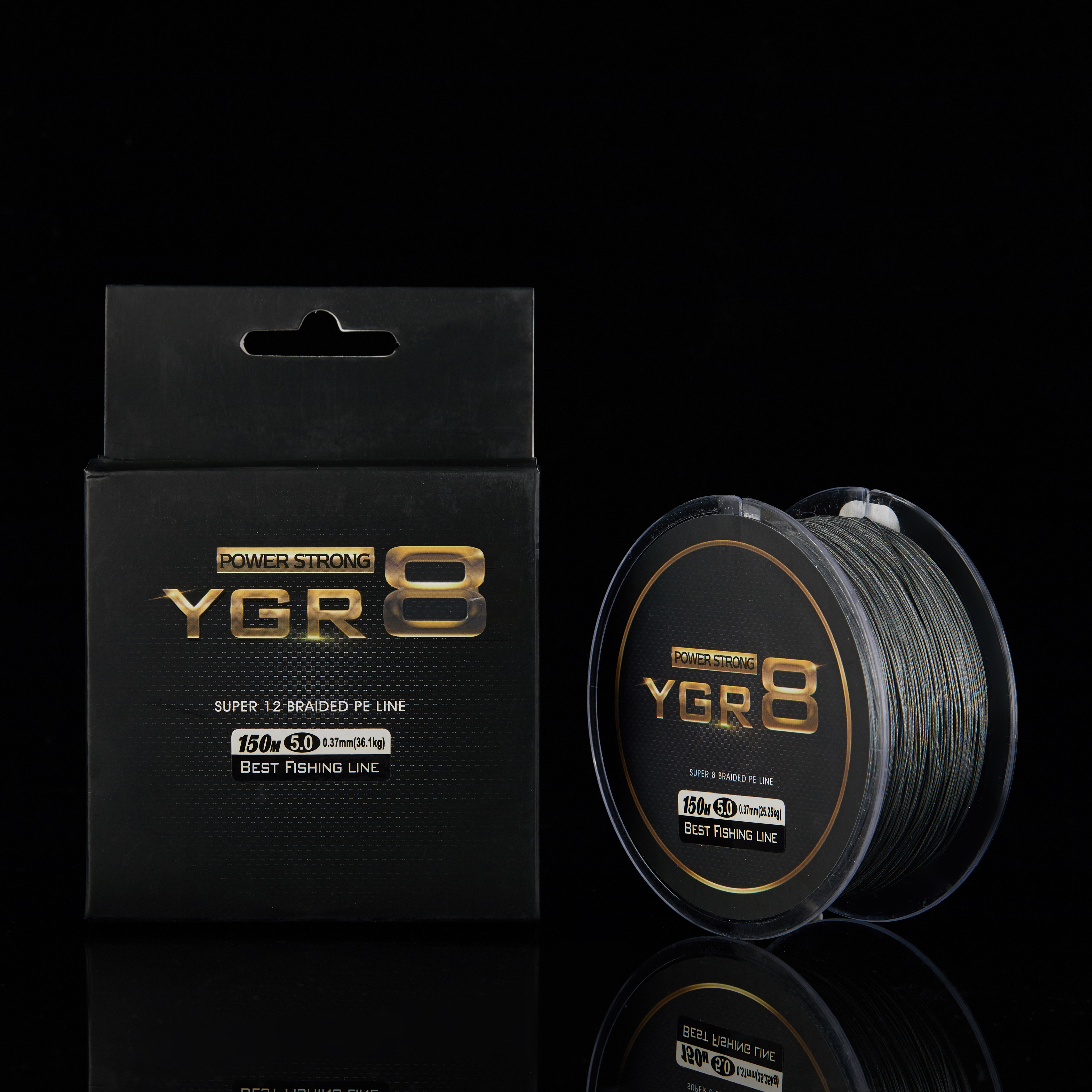 uv braided fishing line PROBEROS 300m Braided Fishing Line 4 Strand Fluorocarbon CoatedUV  ShieldedFresh & Saltwater Dominator