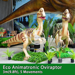Modelo Animatrónico de Dinosaurio <span class=keywords><strong>Oviraptor</strong></span> Realista y Móvil de LONGTU para Parques de Animales y Parques de Diversiones - Product Image 1