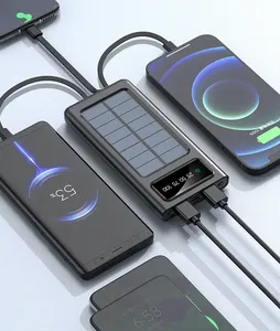 Fabbrica cinese LOGO OEM 4 in 1 cavo usb 20000mah 30000mah banca di energia solare costruito in 4 cavi per <span class=keywords><strong>iPhone</strong></span> <span class=keywords><strong>13</strong></span> 14 15 <span class=keywords><strong>pro</strong></span> <span class=keywords><strong>max</strong></span> - Product Image 2