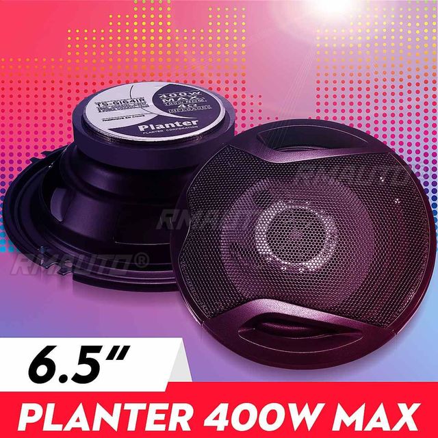 6.5-inch 2-way Coaxial Car Speaker High-fidelity Stereo Subwoofer Coaxial Speaker Car Universals Audio Equipment Pair With Cable