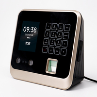 JINGXIN Machine de Présence à Reconnaissance Faciale, Code QR, Mot de Passe, Empreinte Digitale et Palmprint, Configuration Multi-Langues