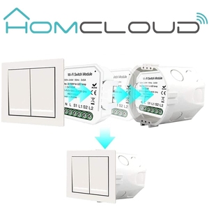 Modulo di otturatore AS-CM1 Homcloud batteria Bluetooth Bluetooth wi-fi integrata per tende da ufficio per interni per uso bagno interno - Product Image 2
