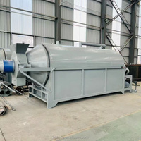 Machine de torréfaction et de séchage numérique à température contrôlée en acier inoxydable pour noix, arachides, maïs, café, fèves de cacao, capacité 1000 kg