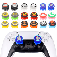 Coque en silicone antidérapante PS5 pour console de jeu Joystick analogique Thumb Grip Extender Replacement Cover Case