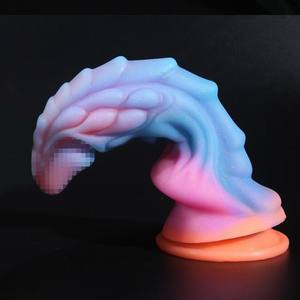 Dildo Dragón para <span class=keywords><strong>Mujeres</strong></span>, Dildo <span class=keywords><strong>Anal</strong></span> Grande con Ventosa, Dildo Monstruo Suave de Silicona, Tapón <span class=keywords><strong>Anal</strong></span>, Masajeador de Próstata, Juguetes Sexuales para Hombres - Product Image 3