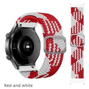 <span class=keywords><strong>Bracelet</strong></span> de montre en nylon tressé réglable de 22 mm 20 mm pour GH Samsung <span class=keywords><strong>Galaxy</strong></span> <span class=keywords><strong>Watch</strong></span> 3 <span class=keywords><strong>Active</strong></span> <span class=keywords><strong>2</strong></span> 46 mm 42 mm - Product Image 4