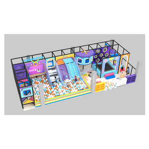 Équipement de terrain de jeu intérieur en mousse souple fantaisie pour enfants, <span class=keywords><strong>parc</strong></span> d'attractions personnalisé avec fosse à balles - Product Image 2