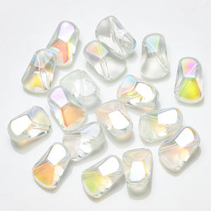 ZHB all'ingrosso 10 x16mm perle di vetro di pietra barocca per gioielli che fanno perline allentate di cristallo di forma speciale per borse del telefono del braccialetto - Product Image 2