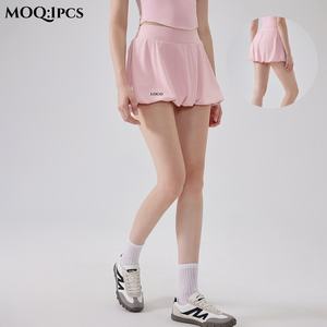 Falda Deportiva Aoyema para Mujer, Ropa Deportiva Atlética de Cintura Alta para Bádminton, Anti-Fricción, Transpirable, para Pádel, Tenis - Product Image 1