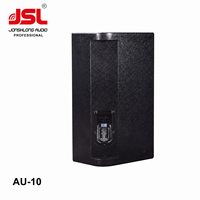 Moniteur de scène passif professionnel 15 pouces, enceinte de monitoring DJ 2 voies en forme de cale de sol 500W RMS pour performances live, OEM