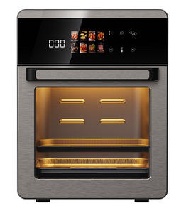 <span class=keywords><strong>Friteuse</strong></span> à air intelligente multifonctionnelle 2-en-1 en acier inoxydable grande capacité pour usage domestique, avec fenêtre de visualisation, pour le commerce extérieur - Product Image 6