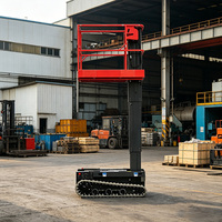 Plateforme élévatrice verticale monomât certifiée CE 6-11m pour picking électrique, idéale pour entrepôts et usines – Vente directe usine