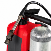 Système d'extinction d'incendie portable à dos avec cylindre d'air comprimé et masque respiratoire pour la lutte contre les incendies forestiers