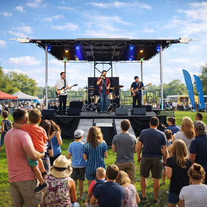 Remolque de <span class=keywords><strong>escenario</strong></span> HUAYUAN SUV-Towable ST180 |   29 ㎡   <span class=keywords><strong>Escenario</strong></span> Hidráulico Ligero para Actividades Pequeñas al Aire Libre - Product Image 5